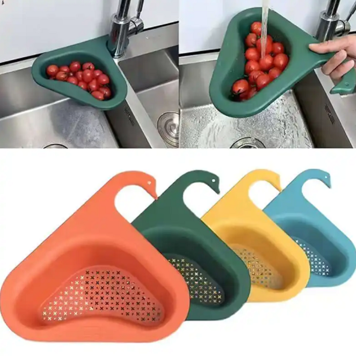 Swan Drain Plastic Basket multifunctional kitchen sink