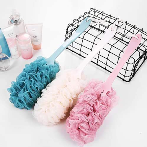 লং হ্যান্ডেল বাথ ব্রাশ বডি ব্যাক পরিষ্কার লং হ্যান্ডেল বাথ স্পঞ্জ শাওয়ার ব্রাশ স্ক্রাবার