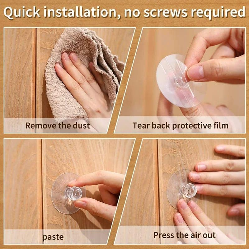 ডায়মন্ড ওয়াল হুক 10pcs সেট