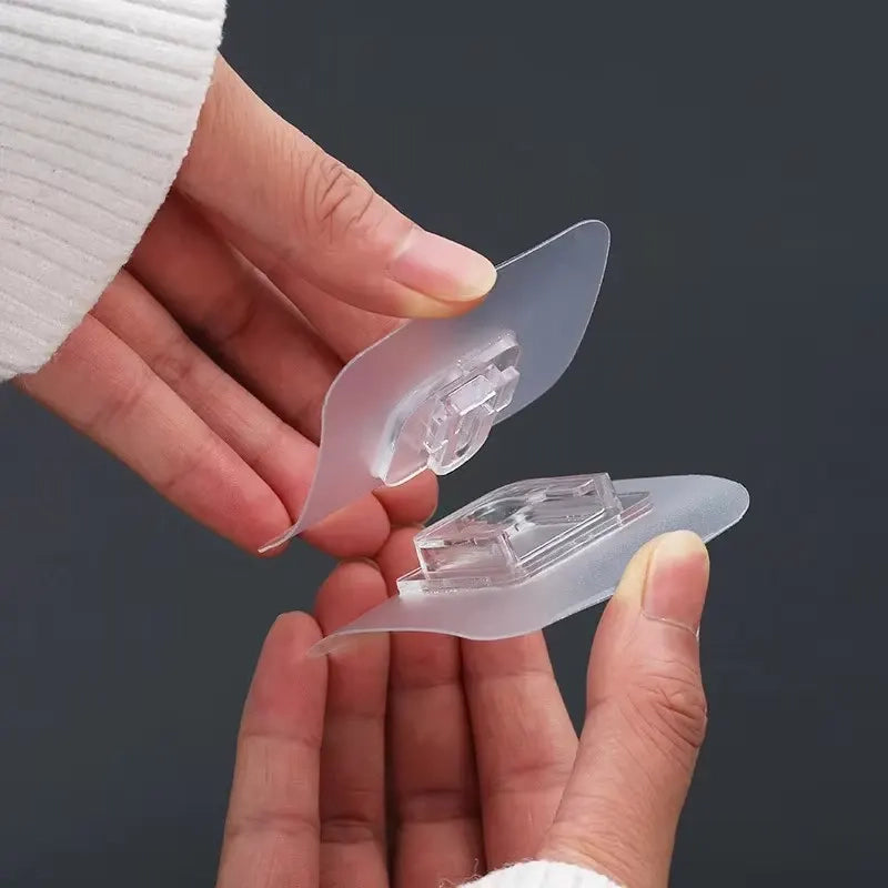 5pair Double Sided Self Adhesive Wall Hooks