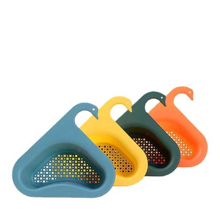Swan Drain Plastic Basket multifunctional kitchen sink