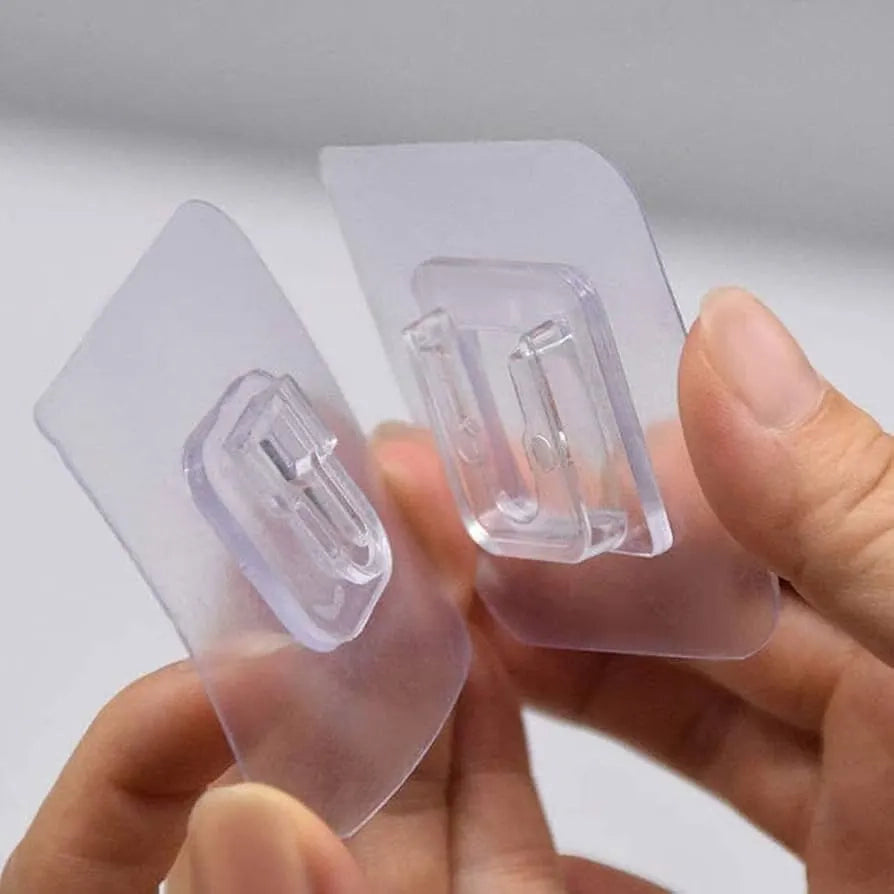 5pair Double Sided Self Adhesive Wall Hooks